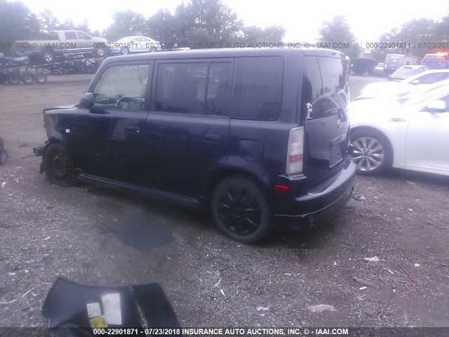 JTLKT324164095899 - 2006 TOYOTA SCION XB Tünd mavi foto 3