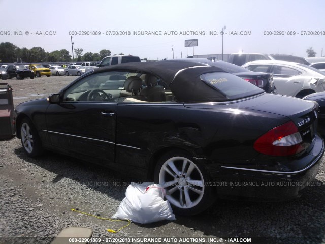 WDBTK56H46F194909 - 2006 MERCEDES-BENZ CLK 350 BLACK photo 6