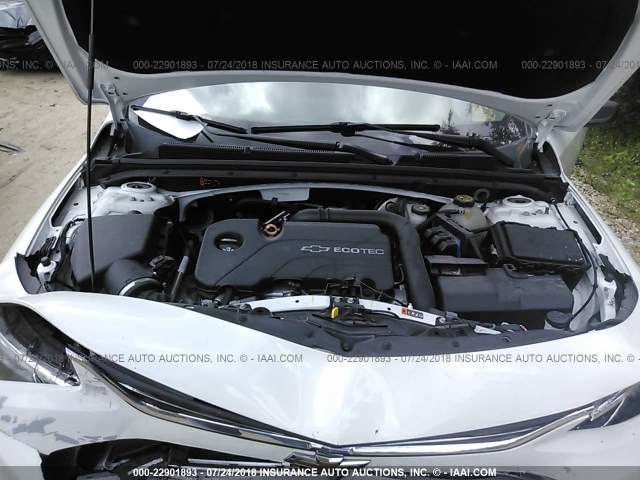 1G1ZC5ST1GF226325 - 2016 CHEVROLET MALIBU LS WHITE photo 10