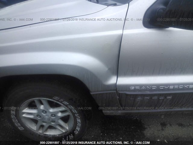 1J4GW48SX4C326087 - 2004 JEEP GRAND CHEROKEE LAREDO/COLUMBIA/FREEDOM 银色 照片 6