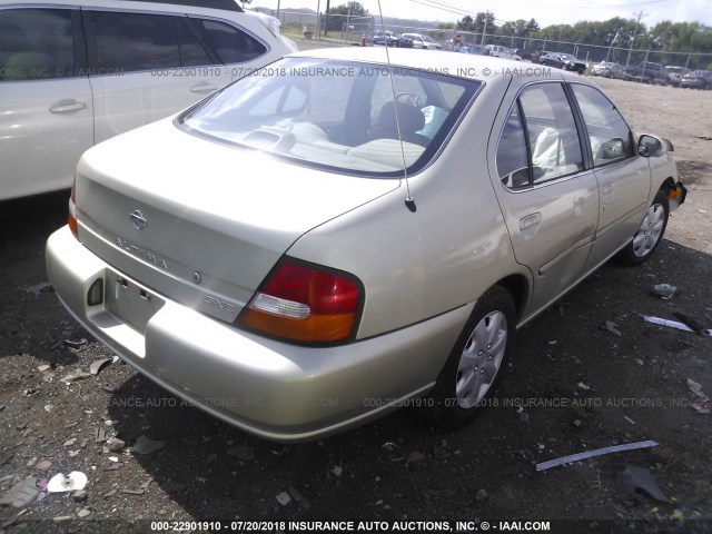 1N4DL01D7XC273123 - 1999 NISSAN ALTIMA XE/GXE/SE/GLE GOLD photo 4