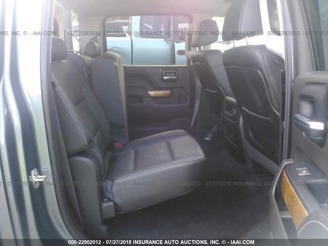 3GCUKSECXEG328684 - 2014 CHEVROLET SILVERADO K1500 LTZ BLUE photo 8