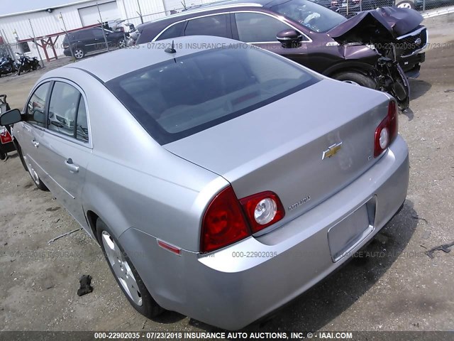 1G1ZJ57798F168290 - 2008 CHEVROLET MALIBU 2LT SILVER photo 3