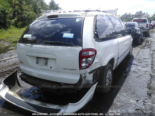 2B4GP44391R278924 - 2001 DODGE GRAND CARAVAN SPORT WHITE photo 4