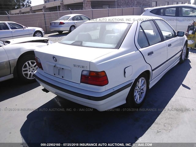 WBACD4320WAV59215 - 1998 BMW 328 I AUTOMATIC WHITE photo 4