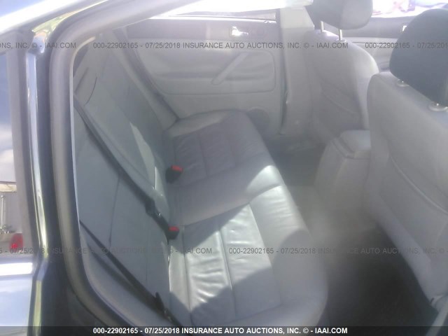 WVWPD63B74E066508 - 2004 VOLKSWAGEN PASSAT GLS GRAY photo 8