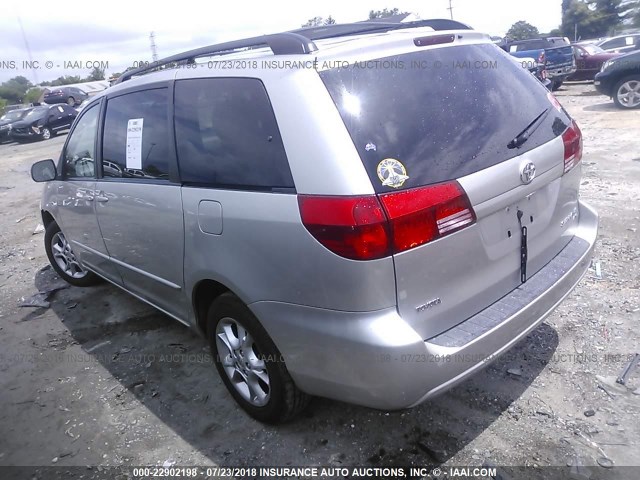 5TDBA23C94S017244 - 2004 TOYOTA SIENNA LE SILVER photo 3