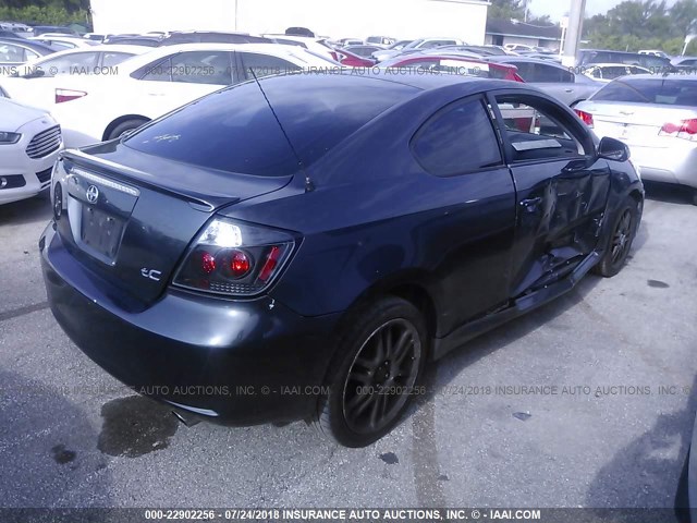 JTKDE177770144353 - 2007 TOYOTA SCION TC 灰色 照片 4