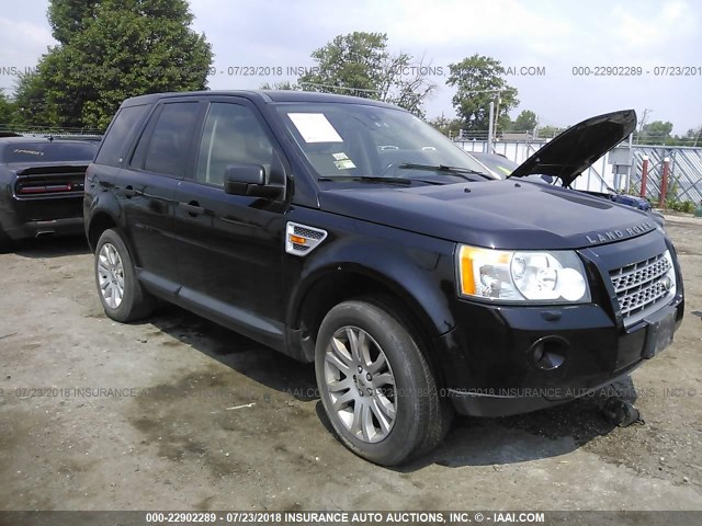 SALFP24N18H022487 - 2008 LAND ROVER LR2 SE BLACK photo 1