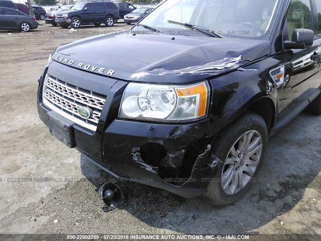 SALFP24N18H022487 - 2008 LAND ROVER LR2 SE BLACK photo 6