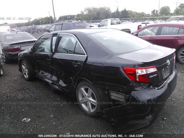 4T1BF1FK8DU242762 - 2013 TOYOTA CAMRY L/SE/LE/XLE 黑色 照片 3