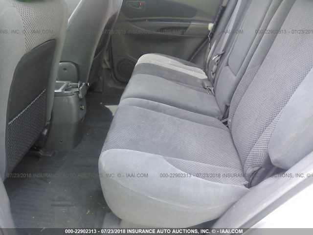 KM8JN72D06U314498 - 2006 HYUNDAI TUCSON GLS/LIMITED SILVER photo 8