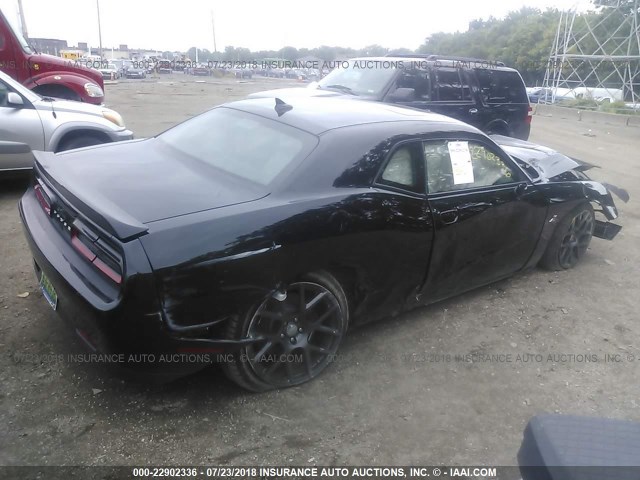 2C3CDZFJ4GH221293 - 2016 DODGE CHALLENGER R/T SCAT PACK BLACK photo 4