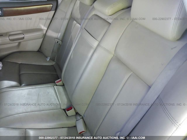 JNKAY01E46M108001 - 2006 INFINITI M35 SPORT WHITE photo 8