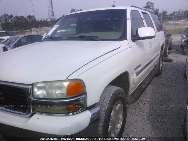 1GKEC16Z45J194112 - 2005 GMC YUKON XL WHITE photo 2