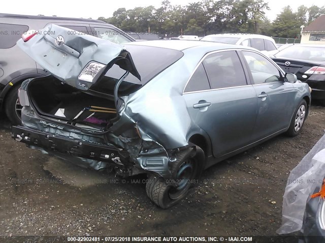 4T1BE46K59U886795 - 2009 TOYOTA CAMRY SE/LE/XLE ტურკოუსი ფოტო 4