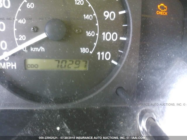 1Y1SK52881Z413621 - 2001 CHEVROLET GEO PRIZM LSI RED photo 7