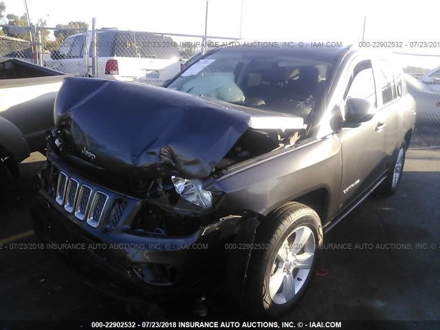 1C4NJCEA6GD609084 - 2016 JEEP COMPASS LATITUDE 灰色 照片 2