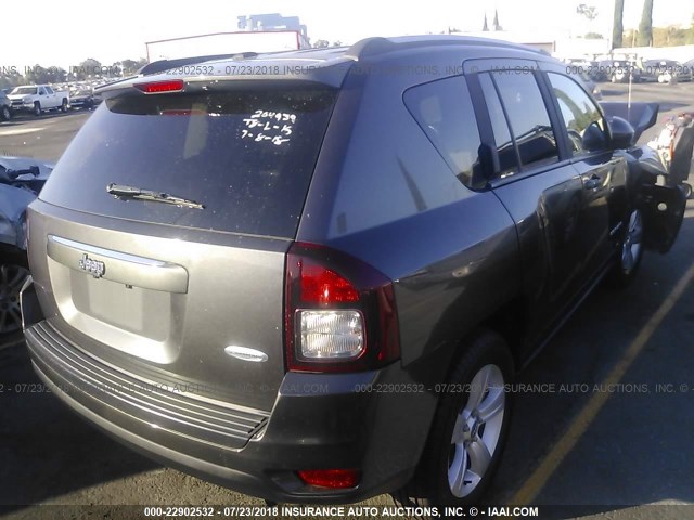 1C4NJCEA6GD609084 - 2016 JEEP COMPASS LATITUDE 灰色 照片 4
