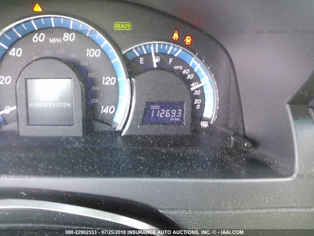 4T1BD1FK4CU047021 - 2012 TOYOTA CAMRY HYBRID/LE/XLE 白色 照片 7