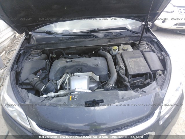 1G11J5SX2EF219886 - 2014 CHEVROLET MALIBU LTZ 黑色 照片 10