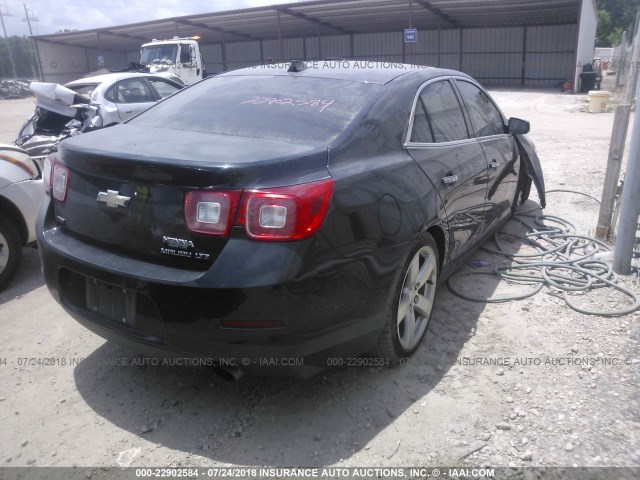 1G11J5SX2EF219886 - 2014 CHEVROLET MALIBU LTZ 黑色 照片 4