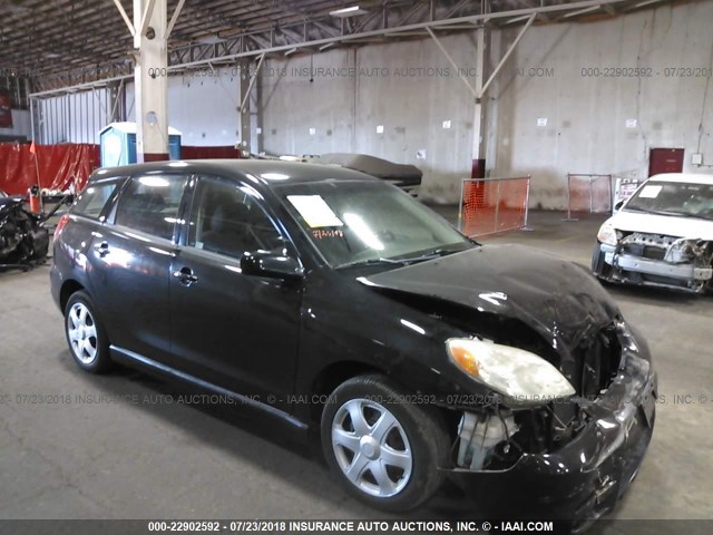 2T1KR38EX4C270557 - 2004 TOYOTA COROLLA MATRIX XR BLACK photo 1