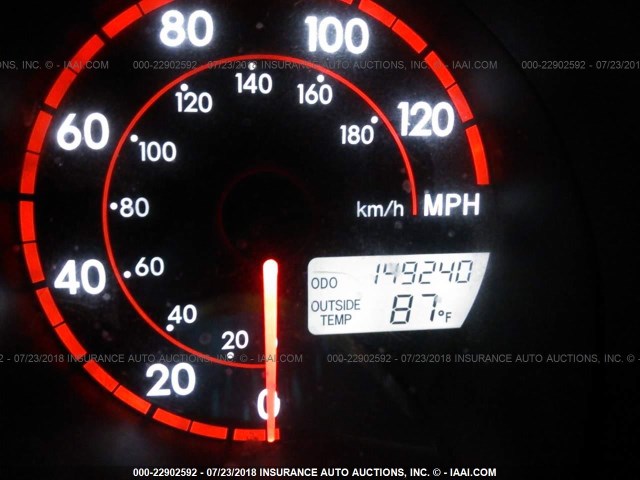 2T1KR38EX4C270557 - 2004 TOYOTA COROLLA MATRIX XR BLACK photo 7