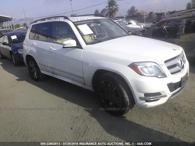 WDCGG0EB3FG376447 - 2015 MERCEDES-BENZ GLK 250 BLUETEC WHITE photo 1