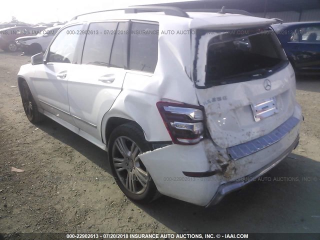 WDCGG0EB3FG376447 - 2015 MERCEDES-BENZ GLK 250 BLUETEC WHITE photo 6