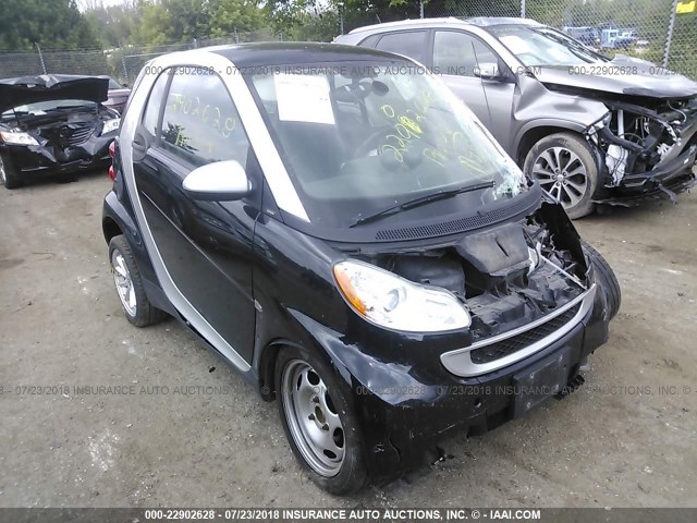 WMEEJ31X09K208494 - 2009 SMART FORTWO PURE/PASSION BLACK photo 1