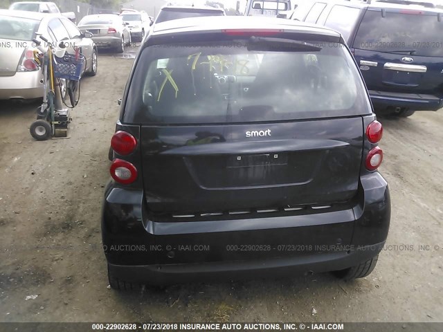WMEEJ31X09K208494 - 2009 SMART FORTWO PURE/PASSION BLACK photo 8