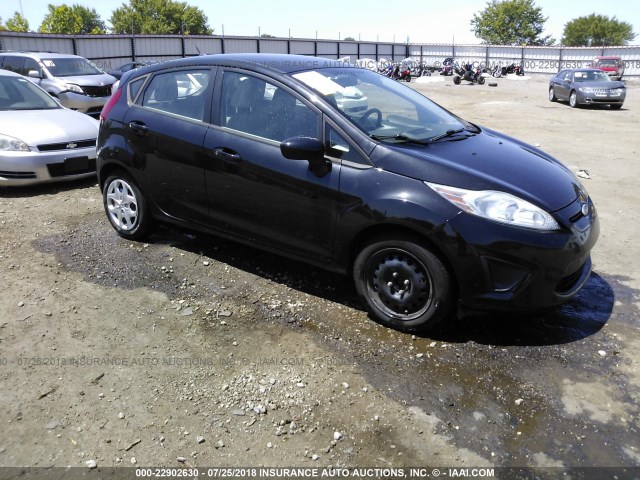 3FADP4TJ5CM194654 - 2012 FORD FIESTA S BLACK photo 1