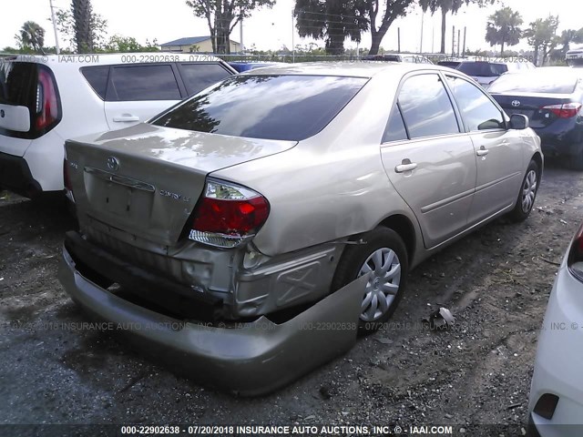 4T1BE32KX6U133842 - 2006 TOYOTA CAMRY LE/XLE/SE Qızıl foto 4