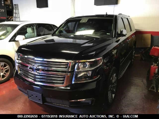 1GNSCCKC8FR685272 - 2015 CHEVROLET TAHOE C1500 LTZ BLACK photo 2