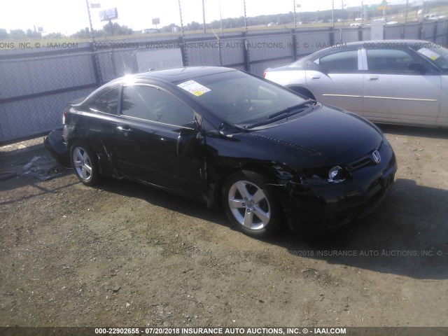 2HGFG12998H571051 - 2008 HONDA CIVIC EXL 黑色 照片 1