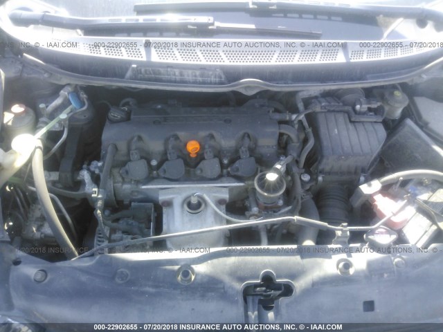 2HGFG12998H571051 - 2008 HONDA CIVIC EXL 黑色 照片 10