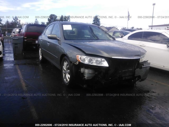 KMHFC46F08A267368 - 2008 HYUNDAI AZERA SE/LIMITED GREEN photo 1