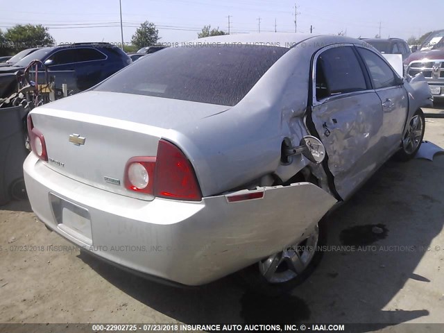 1G1ZC5E01AF174705 - 2010 CHEVROLET MALIBU 1LT 银色 照片 4