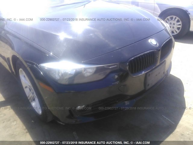 WBA3C1G57DNR46484 - 2013 BMW 328 I SULEV BLACK photo 6