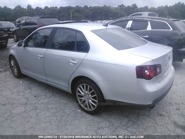 3VWRJ71K68M153792 - 2008 VOLKSWAGEN JETTA WOLFSBURG 银色 照片 3