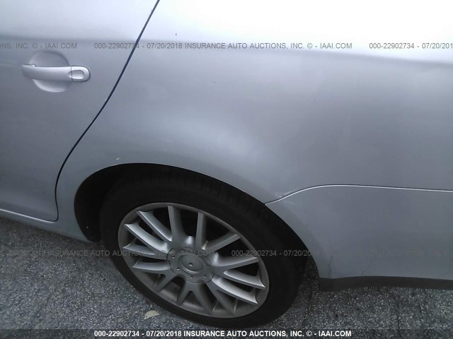3VWRJ71K68M153792 - 2008 VOLKSWAGEN JETTA WOLFSBURG 银色 照片 6