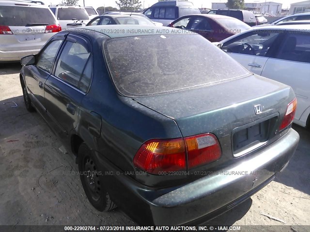 2HGEJ6614XH529318 - 1999 HONDA CIVIC SE GREEN photo 3