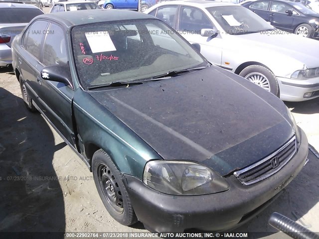 2HGEJ6614XH529318 - 1999 HONDA CIVIC SE GREEN photo 6