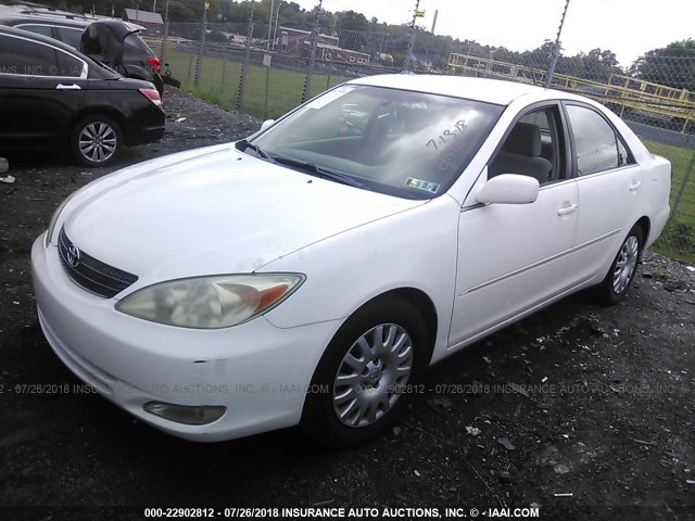 4T1BE32K43U132598 - 2003 TOYOTA CAMRY LE/XLE/SE 白色 照片 2