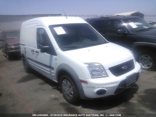 NM0LS7DN0DT150603 - 2013 FORD TRANSIT CONNECT XLT WHITE photo 1