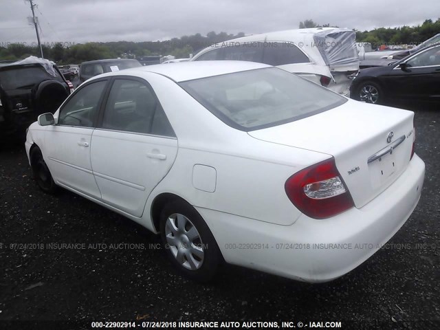 4T1BE32K03U202632 - 2003 TOYOTA CAMRY LE/XLE/SE Ağ foto 3