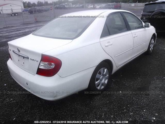 4T1BE32K03U202632 - 2003 TOYOTA CAMRY LE/XLE/SE Ağ foto 4