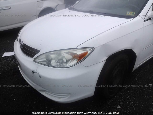 4T1BE32K03U202632 - 2003 TOYOTA CAMRY LE/XLE/SE Ağ foto 6