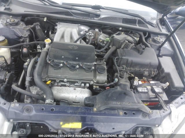 4T1BF32KX2U503095 - 2002 TOYOTA CAMRY LE/XLE/SE Mavi foto 10